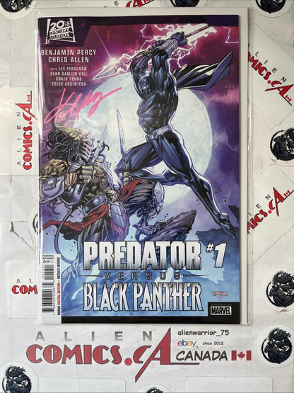 PREDATOR vs. BLACK PANTHER 6-Book Lot Full Series Signed Ken Lashley w/COA RARE