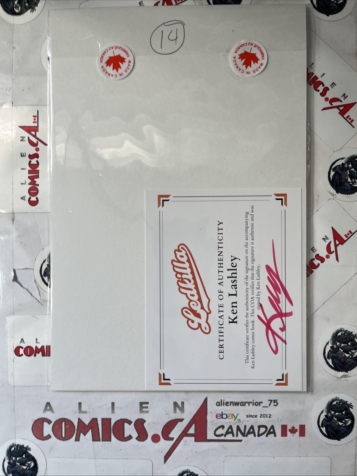 PREDATOR vs. BLACK PANTHER 6-Book Lot Full Series Signed Ken Lashley w/COA RARE