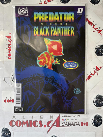 PREDATOR vs. BLACK PANTHER 6-Book Lot Full Series Signed Ken Lashley w/COA RARE