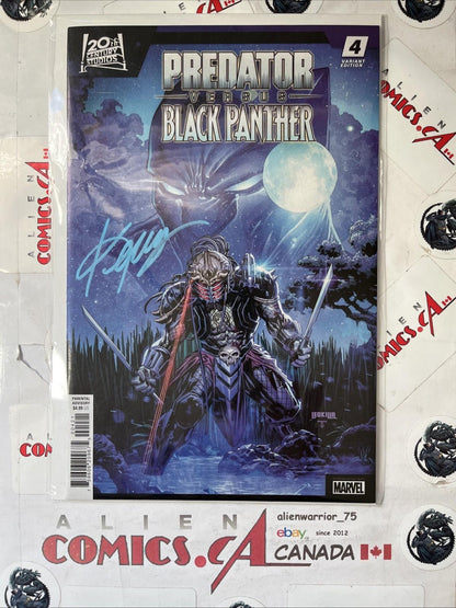 PREDATOR vs. BLACK PANTHER 6-Book Lot Full Series Signed Ken Lashley w/COA RARE