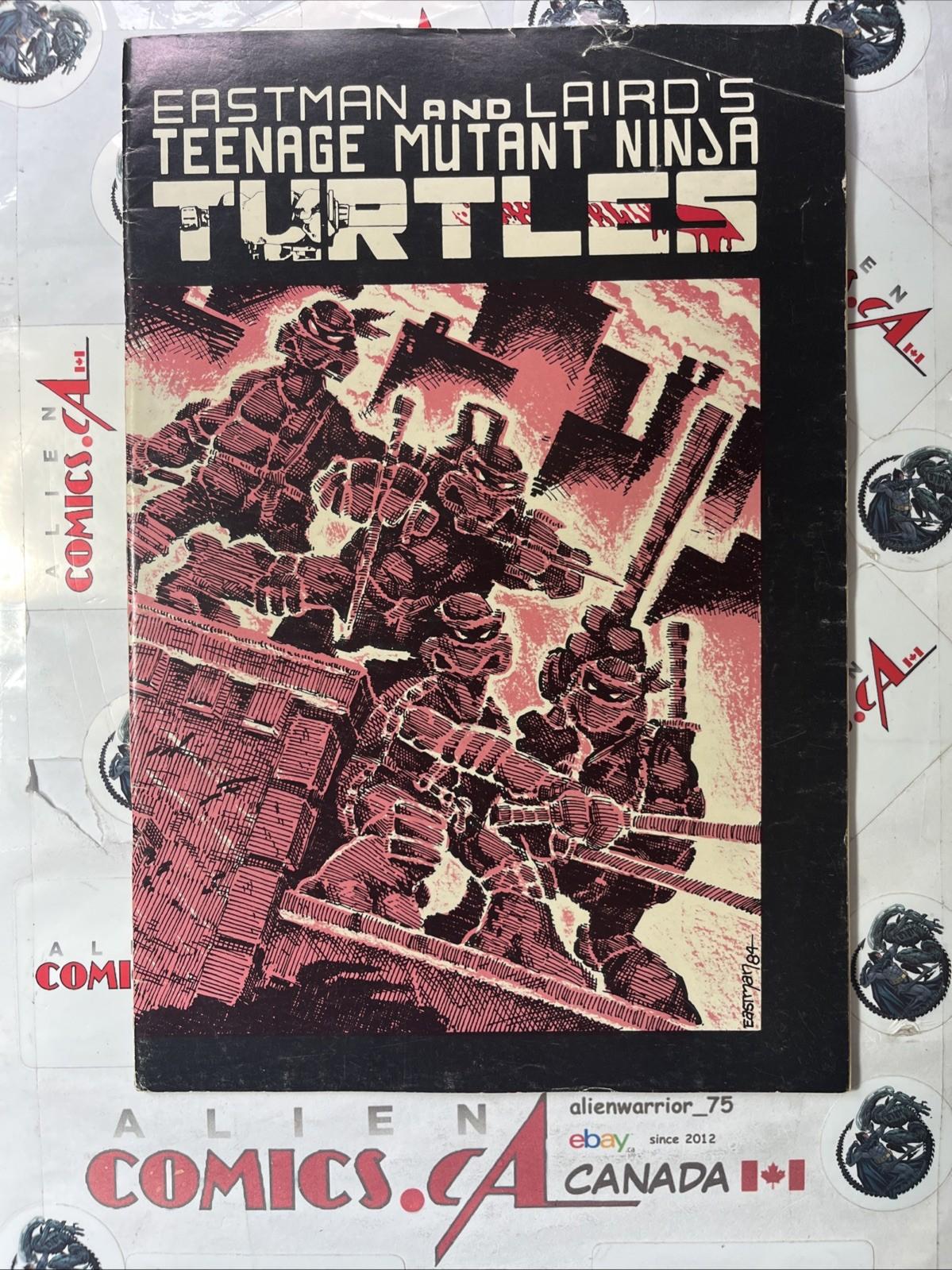 TEENAGE MUTANT NINJA TURTLES 1 Eastman & Laird’s Mirage 1984 3rd print VINTAGE🔑