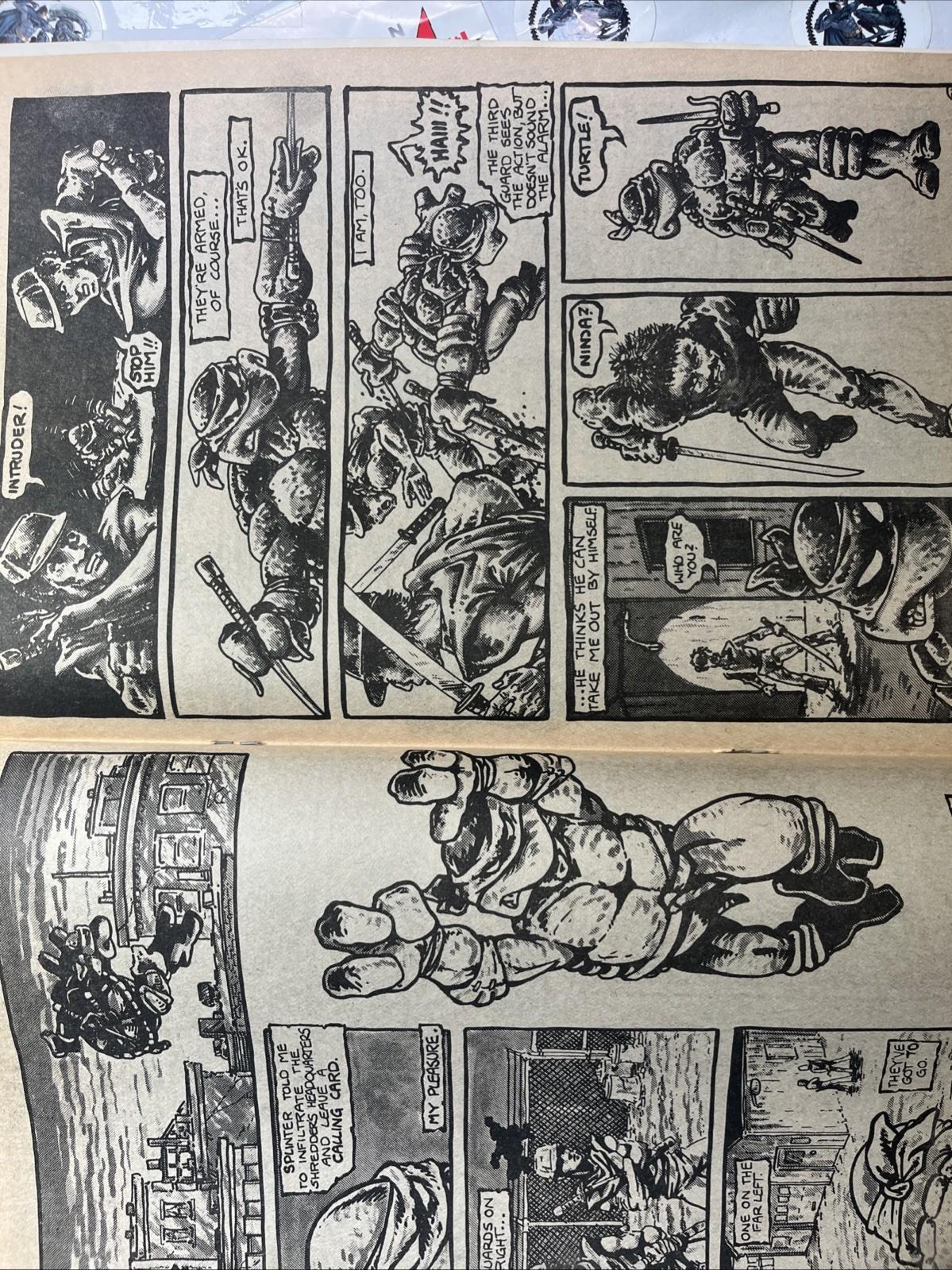 TEENAGE MUTANT NINJA TURTLES 1 Eastman & Laird’s Mirage 1984 3rd print VINTAGE🔑