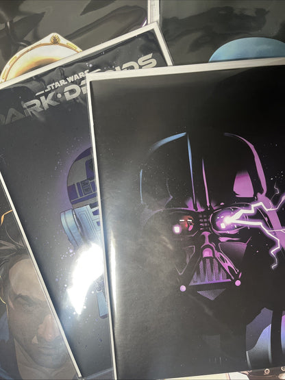 STAR WARS: Dark Droids 6-Book Lot Marvel 2023 1:100 SCOURGE Variants HIGH GRADE