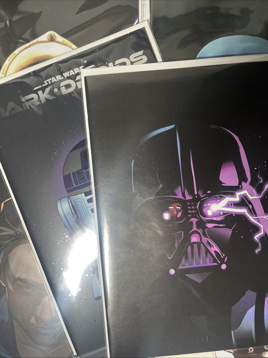 STAR WARS: Dark Droids 6-Book Lot Marvel 2023 1:100 SCOURGE Variants HIGH GRADE