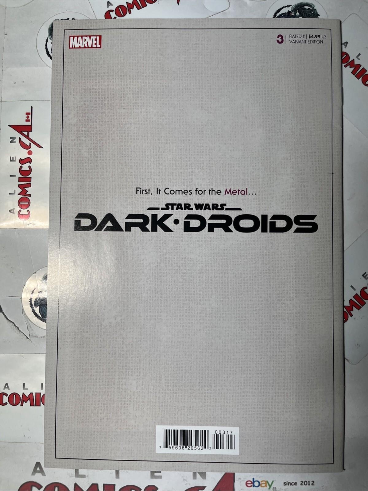 STAR WARS: Dark Droids 6-Book Lot Marvel 2023 1:100 SCOURGE Variants HIGH GRADE