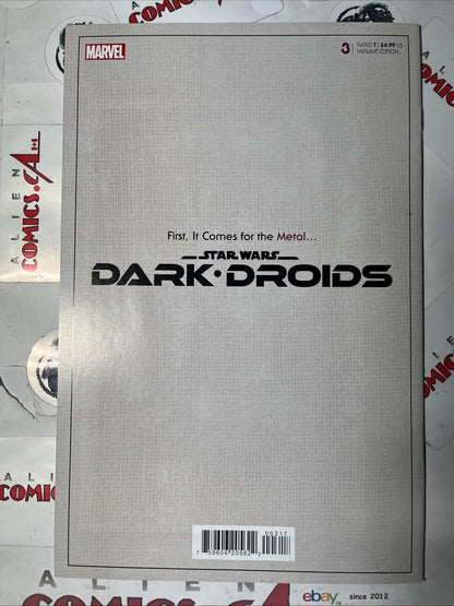 STAR WARS: Dark Droids 6-Book Lot Marvel 2023 1:100 SCOURGE Variants HIGH GRADE