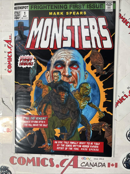Mark Spears: MONSTERS 1 & 8 STAR WARS Exclusive 1:300 Variant RARE HIGH GRADE