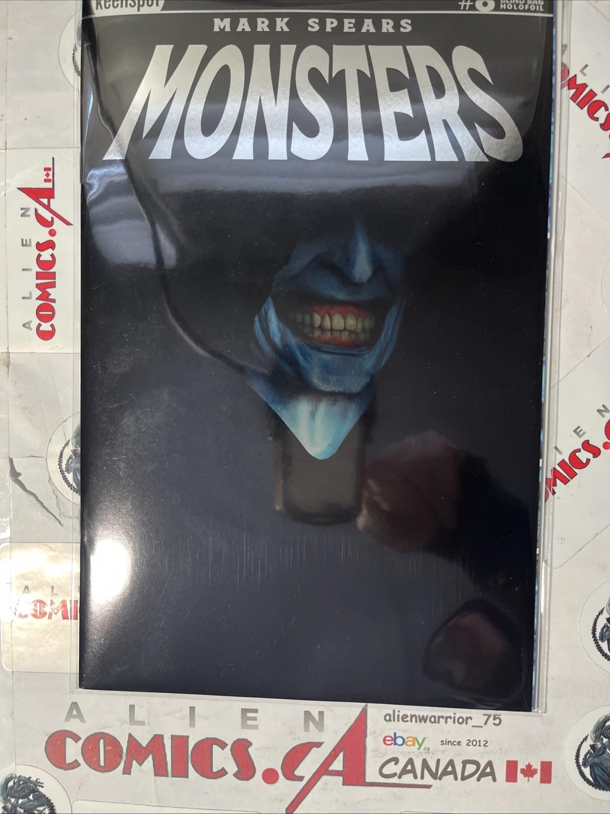 Mark Spears: MONSTERS 1 & 8 STAR WARS Exclusive 1:300 Variant RARE HIGH GRADE