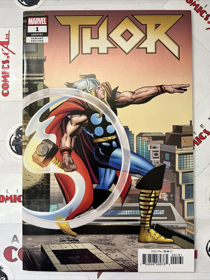 THOR 1 Jack Kirby 1:500 & 1:1000 Variants Marvel Comics 2018 Scarce HIGH GRADE