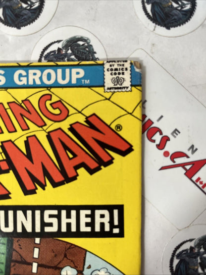 AMAZING SPIDER-MAN 129 Marvel 1974 1st app. Punisher & Jackal KEY HIGH GRADE