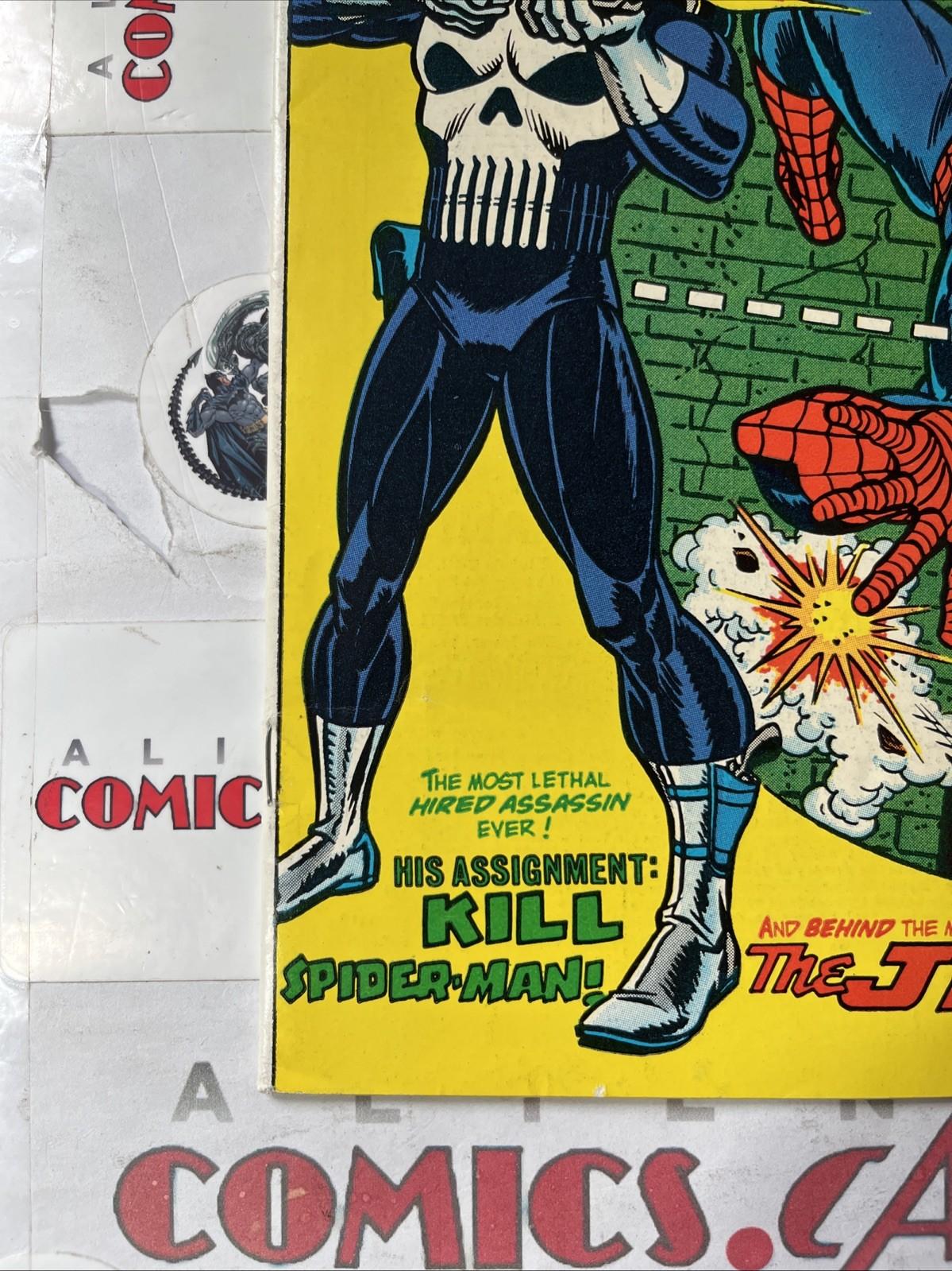 AMAZING SPIDER-MAN 129 Marvel 1974 1st app. Punisher & Jackal KEY HIGH GRADE