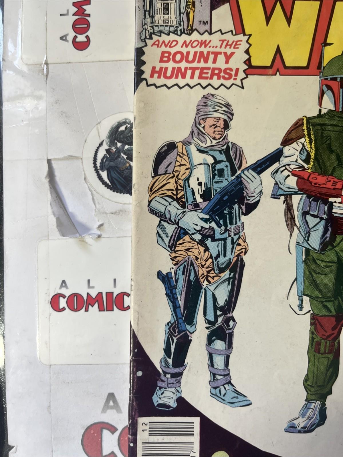 STAR WARS 42 Marvel 1980 Newsstand Edition Mfg. ERROR Double Cover & Miscut! 🔑