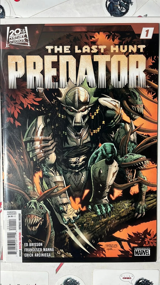 PREDATOR: The Last Hunt (#1 Marvel 2024 Cory Smith Cover 4-issue limited series featuring a Super Predator NM)