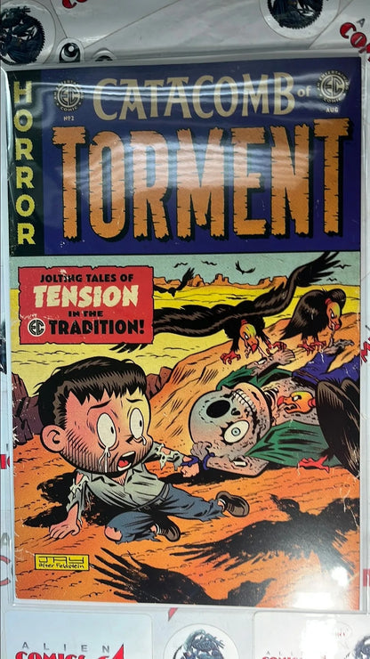 Catacomb of Torment (#2C EC/Oni Press 2024 Jay Stephens 1:10 Homage Incentive Variant Jolting Tales of Tension in the EC Tradition! NM)