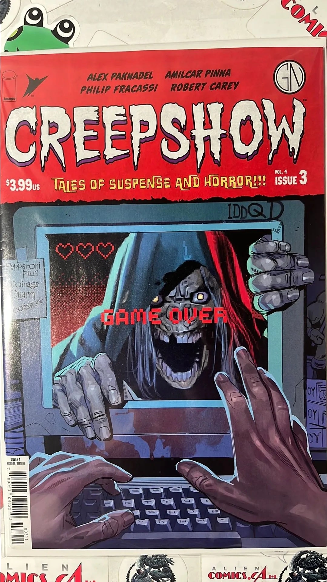 Creepshow (#3 Image 2025 Lorenzo De Felici Cover Game Over NM)