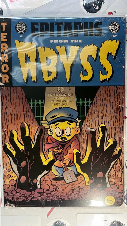 EPITAPHS FROM THE ABYSS 1F EC/Oni 2024 Jay Stephens 1:10 Variant Rare HIGH GRADE