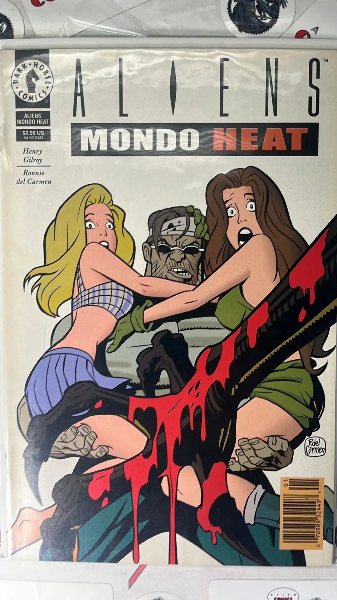 ALIENS: Mondo Heat (One-Shot Dark Horse 1995 Ronnie Del Carmen Cover VF/NM)