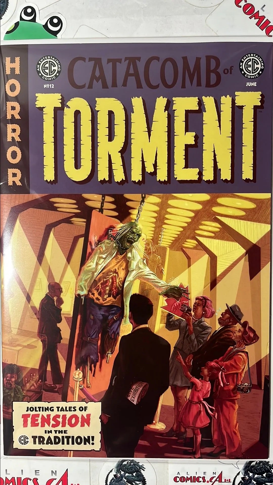 Catacomb of Torment (#12 EC/Oni Press 2026 Oliver Dominguez Cover Zombie Museum NM)