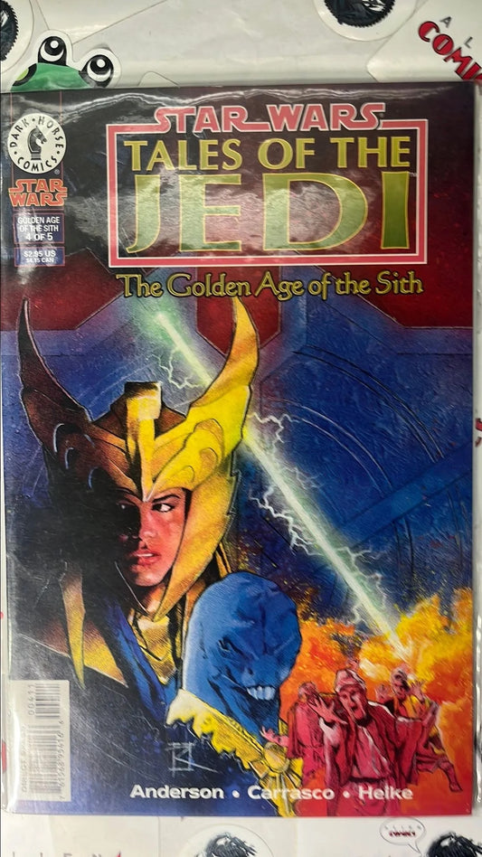 Tales of the Jedi: The Golden Age of the Sith (#4 Dark Horse 1997 Russell Walks Cover NM)
