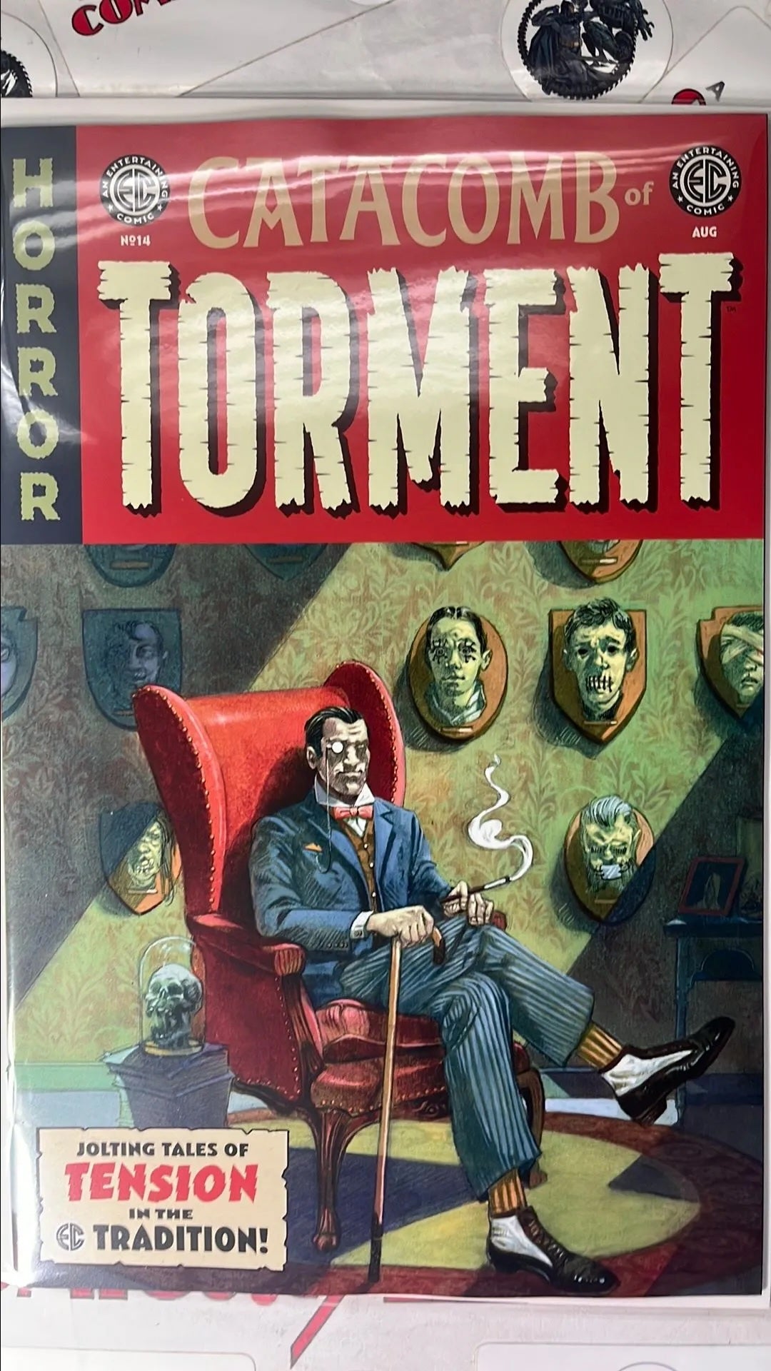 Catacomb of Torment (#14 EC/Oni Press 2026 Oliver Dominguez Cover Head Trophies NM)