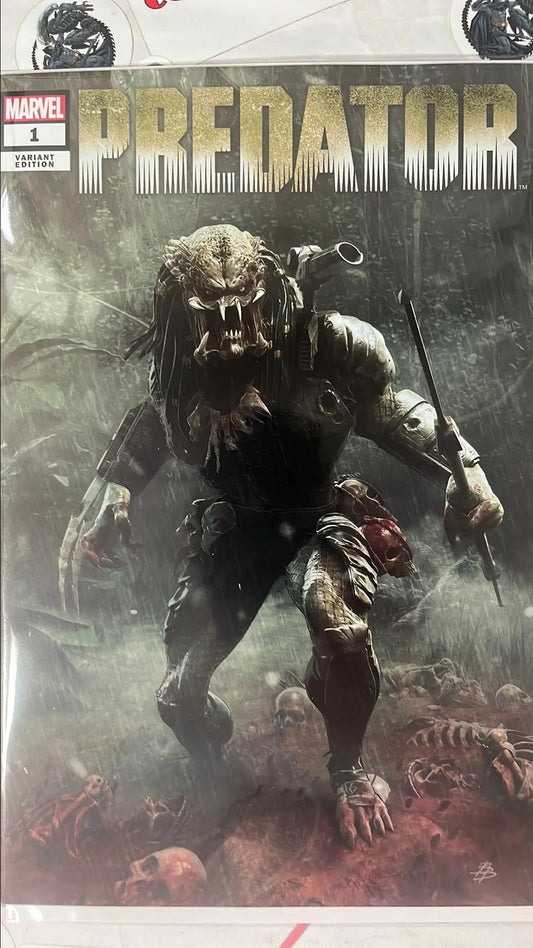 PREDATOR (#1T Marvel 2022 Bjorn Barends Store Exclusive Trade Variant NM)