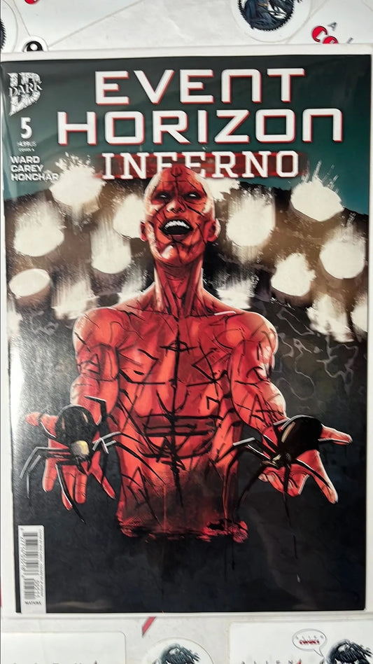 Event Horizon: Inferno (#5 IDW Dark 2026 Rob Carey Cover NM)