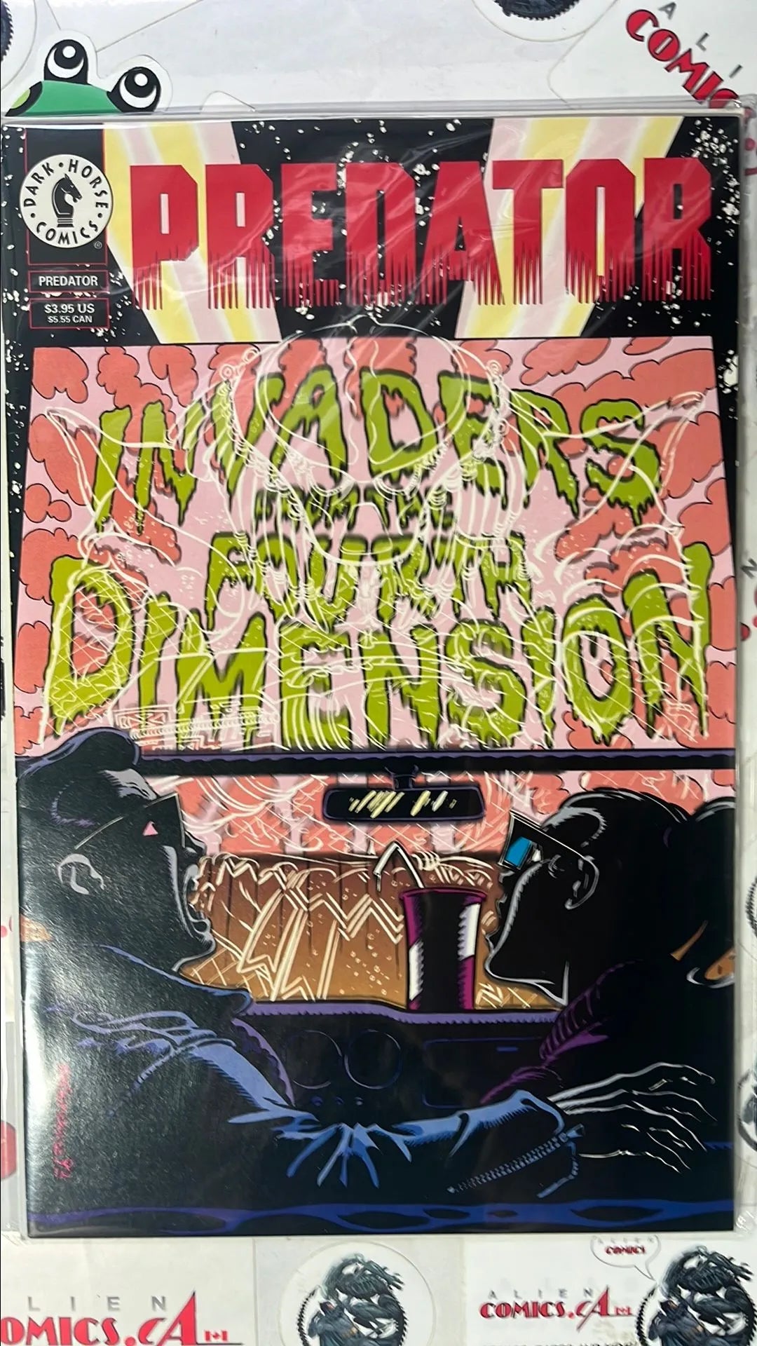 PREDATOR: Invaders from the 4th Dimension (#1 One-Shot Dark Horse 1990 Drive-In Movie NM)