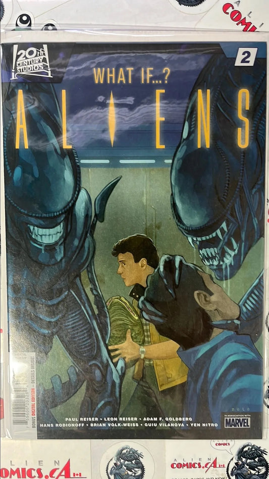 What… If: ALIENS (#2 Marvel 2020 Carter Burke Survived? Phil Noto Cover NM)
