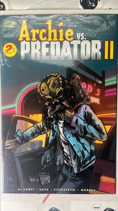 Archie vs. PREDATOR II (#2 Dark Horse 2019 Robert Hack Cover NM)