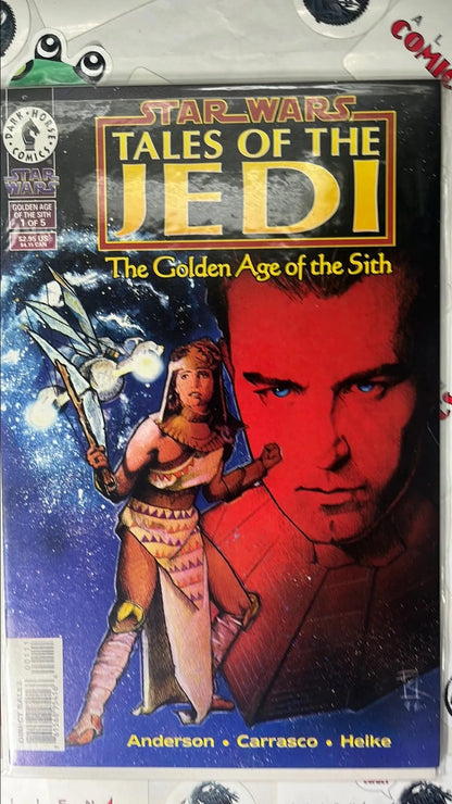 Tales of the Jedi: The Golden Age of the Sith (#1 Dark Horse 1997 Russell Walks Cover NM)