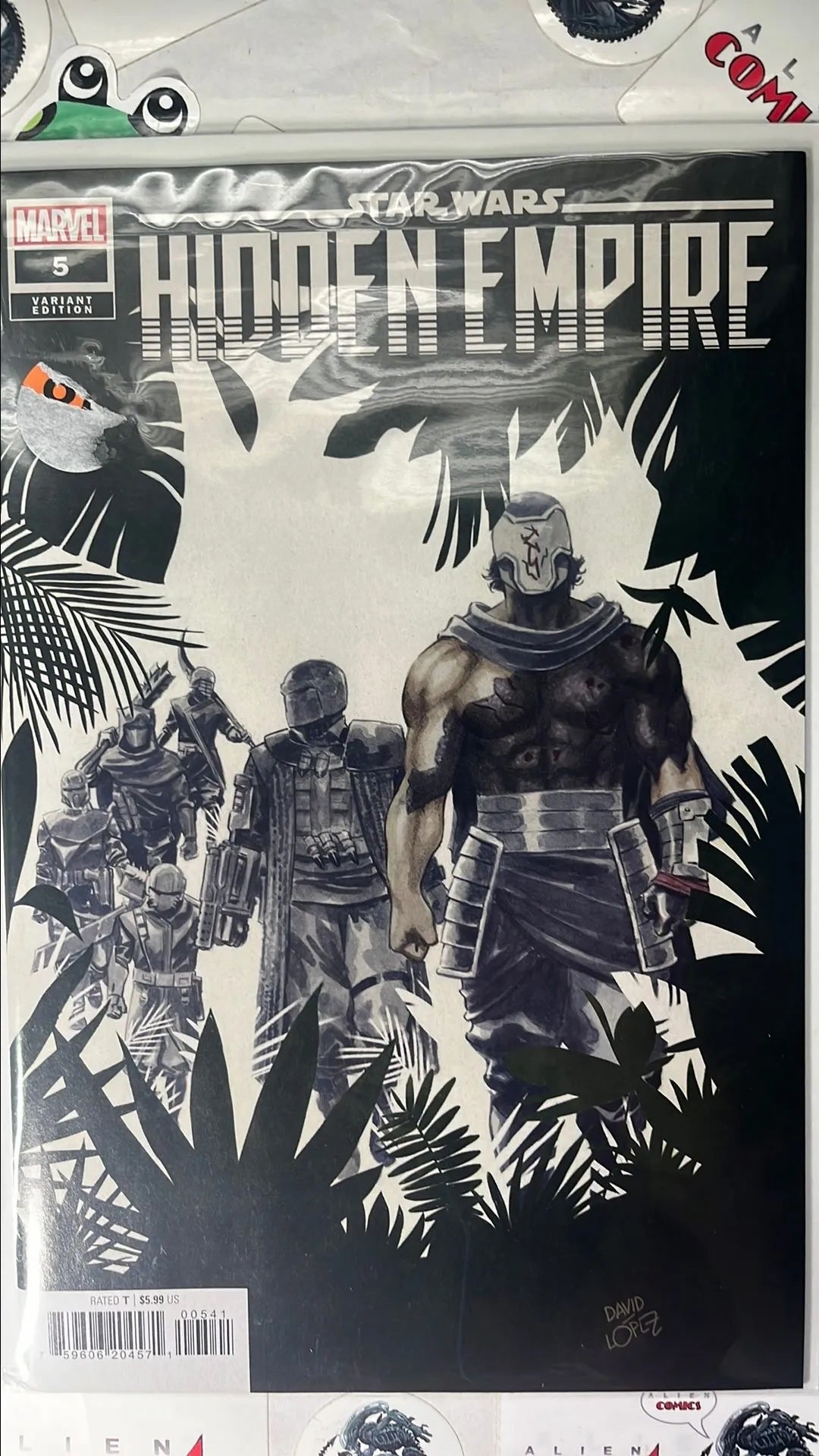 Hidden Empire (#5L Marvel 2023 David Lopez 1:25 Incentive Sketch Variant NM)