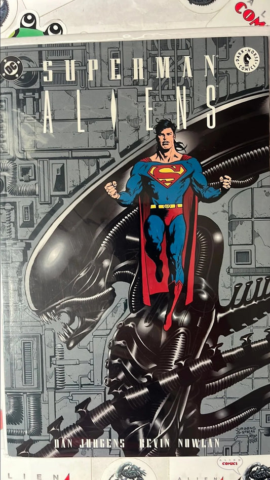 ALIENS/Superman (#1 Dark Horse/DC Crossover 1995 1st Superman vs. Aliens series NM)