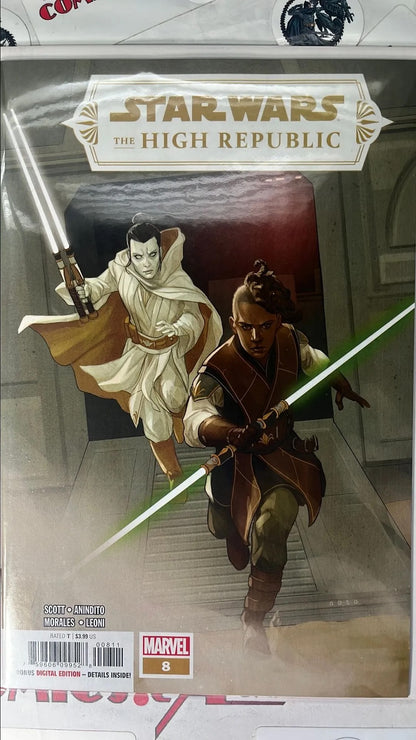 High Republic (#8 Marvel 2021 Phil Noto Cover 1st full app. Reath Silas, 1st app. Cohmac Vitus NM)