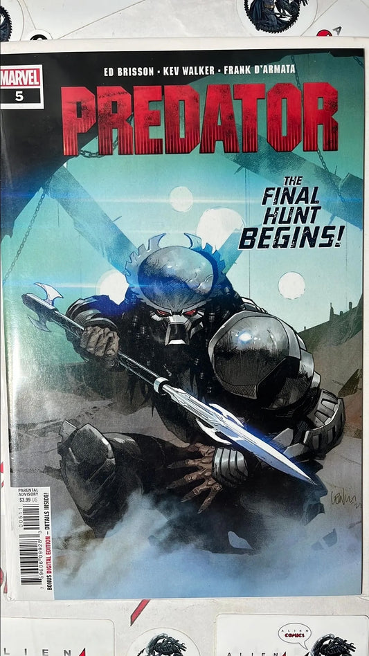 PREDATOR (#5 Marvel 2023 Leinil Francis Yu Cover The Final Hunt Begins! NM)