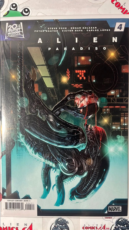 ALIEN: Paradiso (#4 Marvel 2025 Iban Coello Cover NM)
