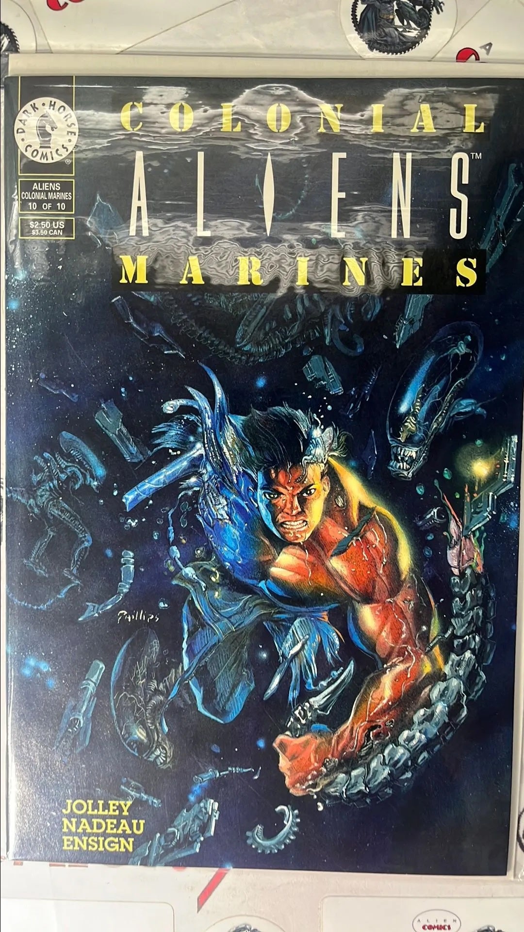 ALIENS: Colonial Marines (#10 Dark Horse Comics 1994 Mondo Pest Last Issue NM)