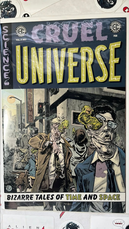 Cruel Universe (#7B EC/Oni Press 2026 Tom Fowler Variant Parasite Aliens Living In People’s Eyes NM)