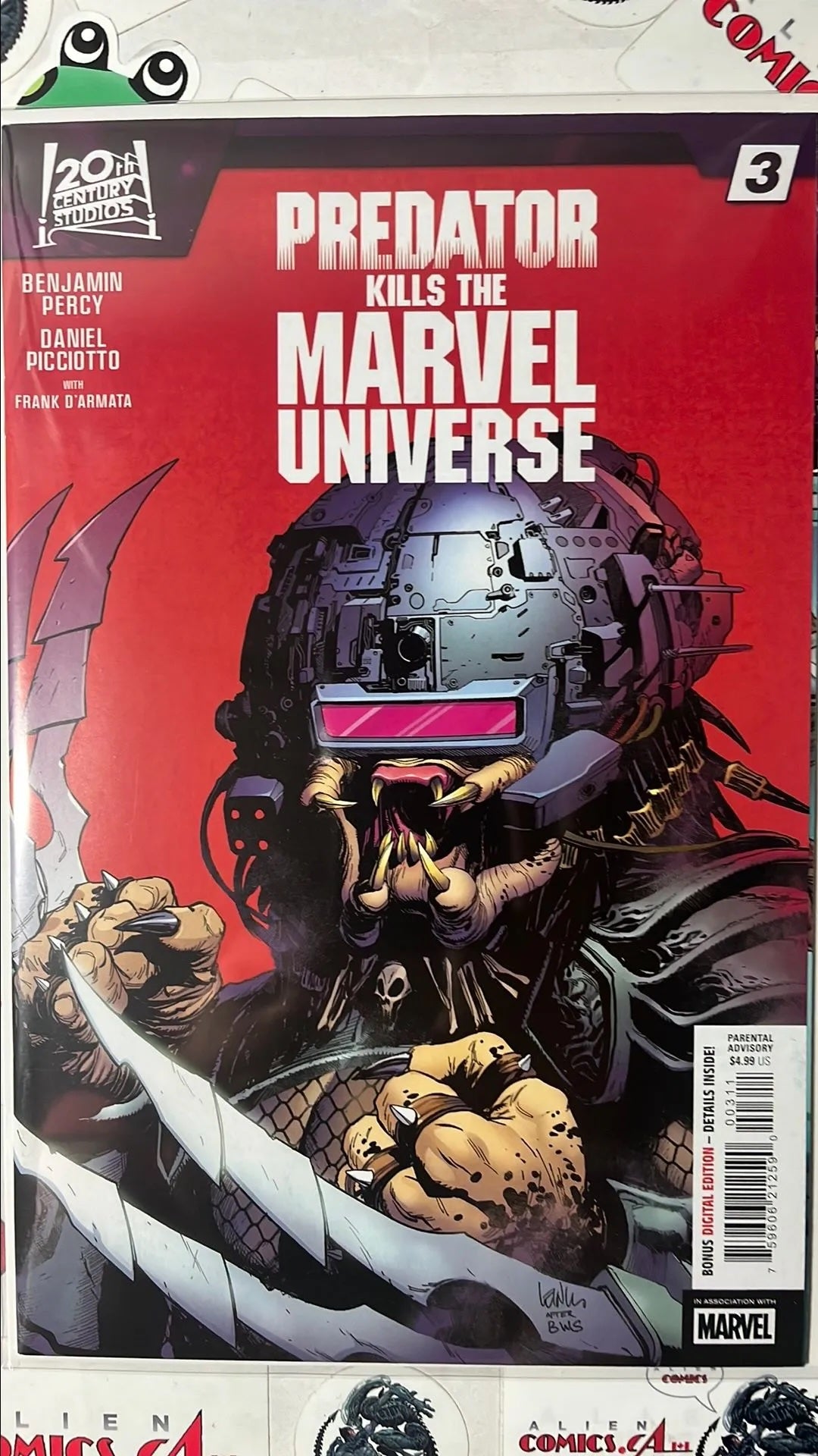 PREDATOR kills the Marvel Universe (#3 Marvel 2024 Matt Milla Marvel Comics Presents: Weapon X #79 Homage Cover NM)