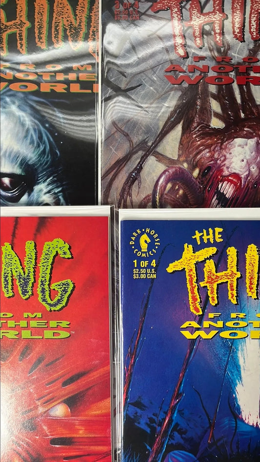 The Thing From Another World: Climate of Fear (4-Book Lot Complete Series Dark Horse 1992 HTF NM)