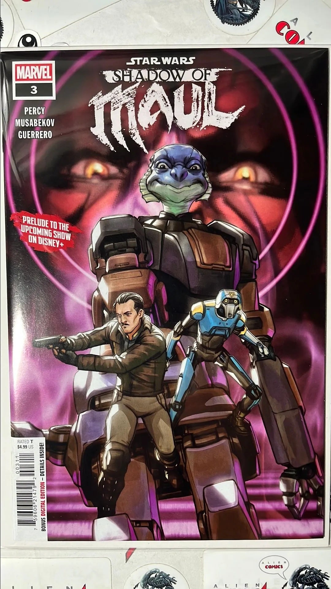 Shadow of Maul (#3 Marvel 2026 Derrick Chew Cover NM)