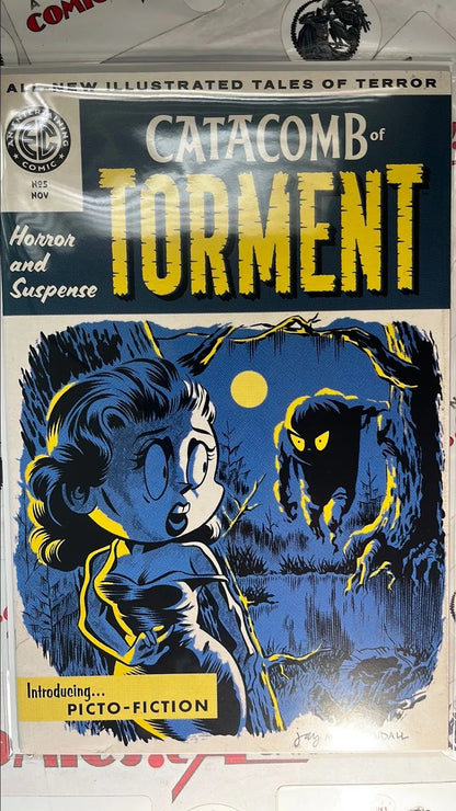 Catacomb of Torment (#5C EC/Oni Press 2025 Jay Stephens 1:10 Incentive Variant Introducing Picto-Fiction! NM)