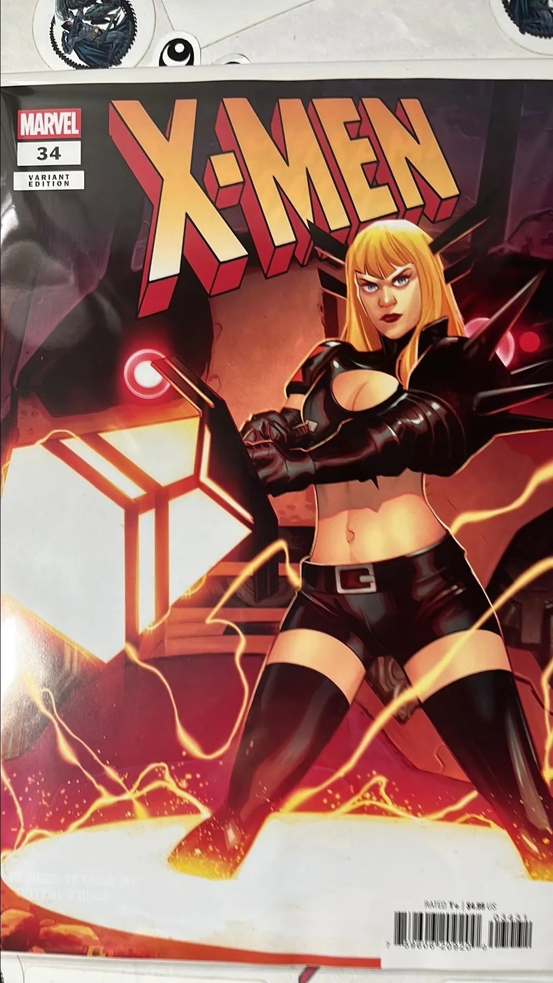 X-men (#34M Marvel 2026 David Messina Variant Magik Standing In Boiling Steel NM)