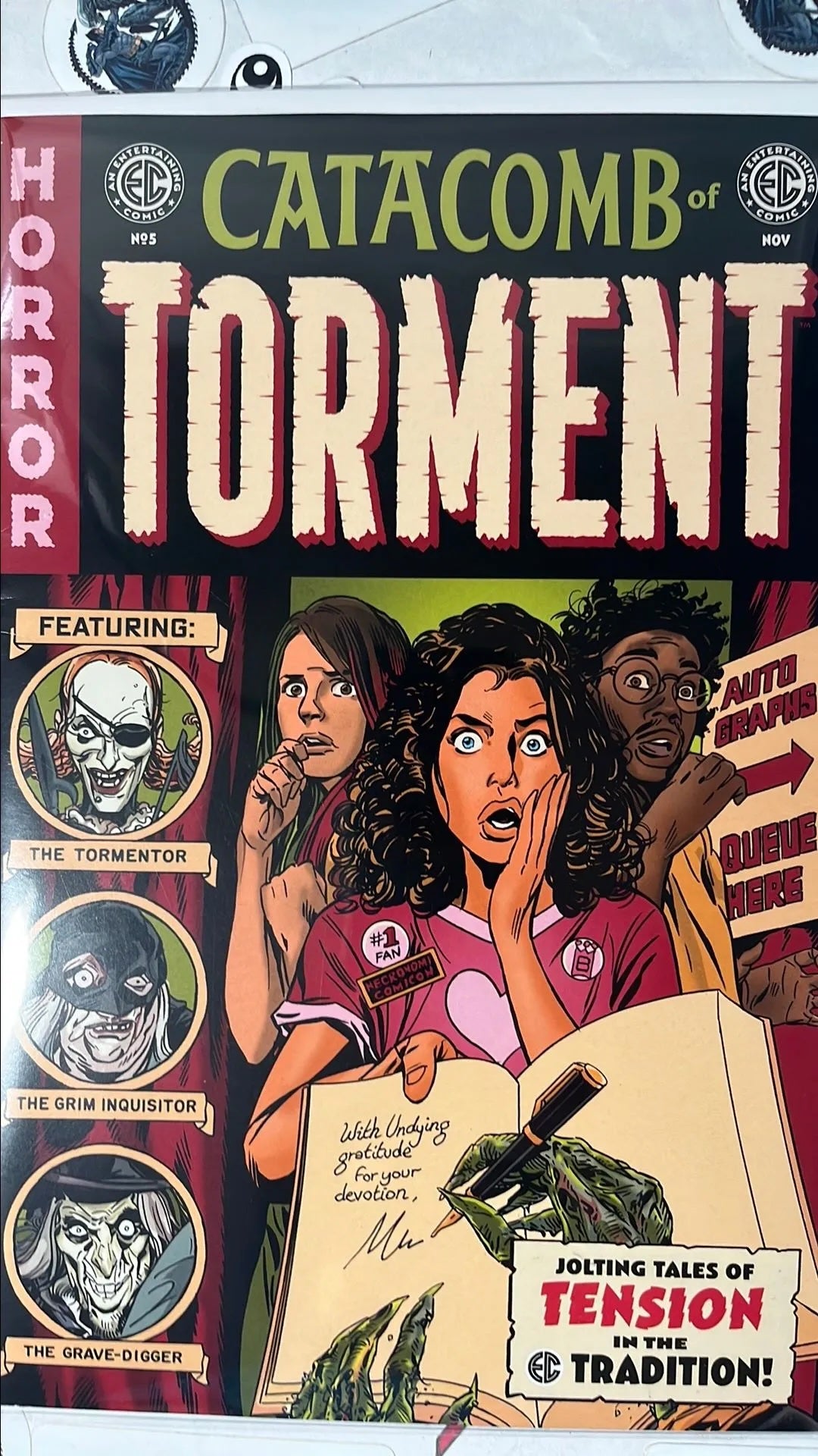 Catacomb of Torment (#5 EC/Oni Press 2025 Mark Buckingham Cover NM)
