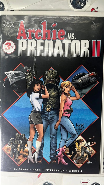Archie vs. PREDATOR II (#3 Dark Horse 2019 Kelly Fitzpatrick Cover NM)