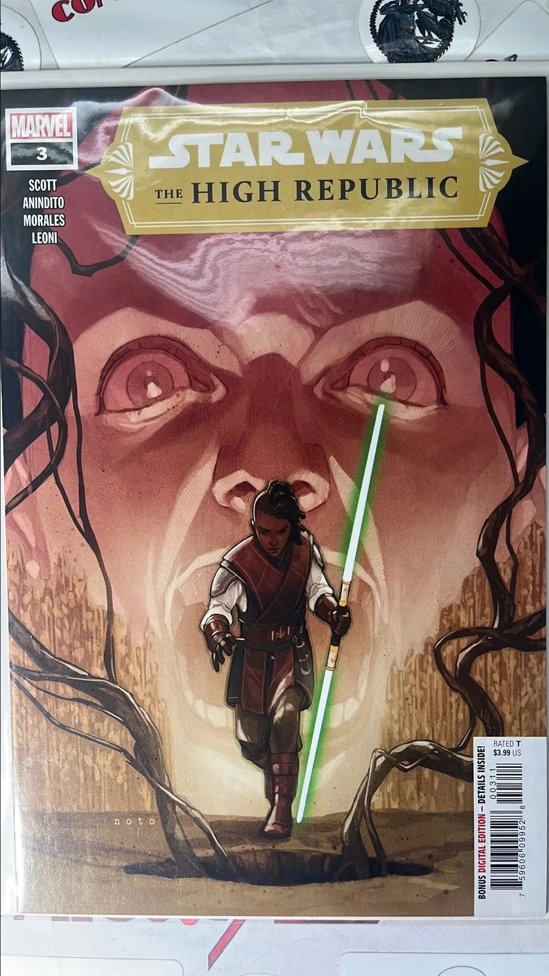 High Republic (#3 Marvel 2021 Phil Noto Cover 1st full app. Drengir, 1st cameo app. Imri Cantaros, 2nd cameo app. Vernestra Rwoh NM)