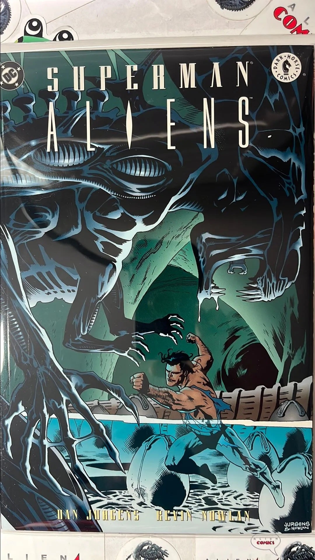 ALIENS/Superman (#3 Dark Horse/DC Crossover 1995 NM)