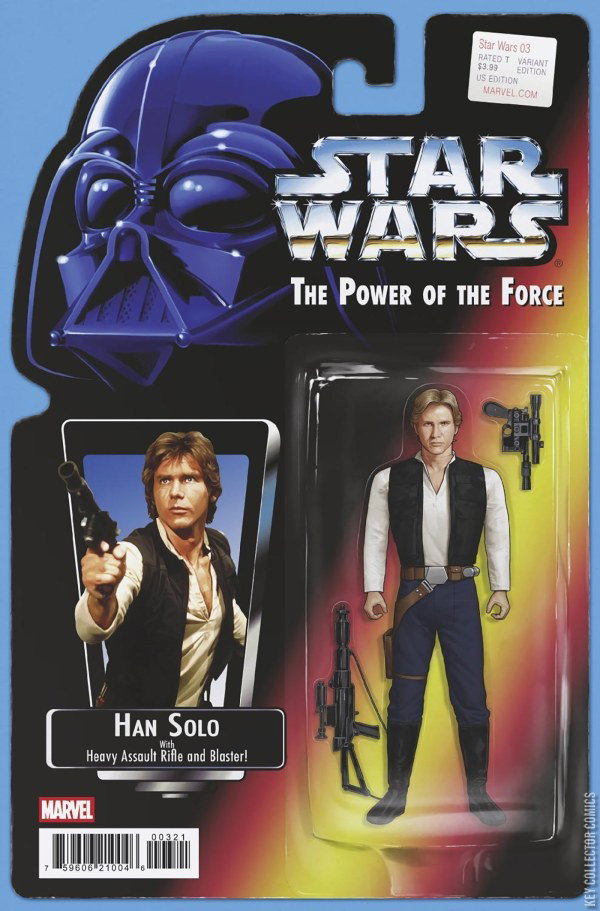 Star Wars (Power of the Force Action Figure Variant #3 Han Solo NM)