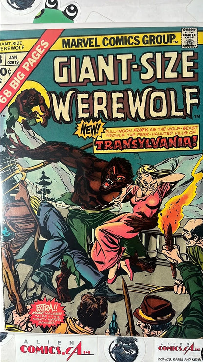 Werewolf by Night: Giant-Sized Werewolf (#3 Marvel Comics 1975 Annual Squarebound FN/VF)