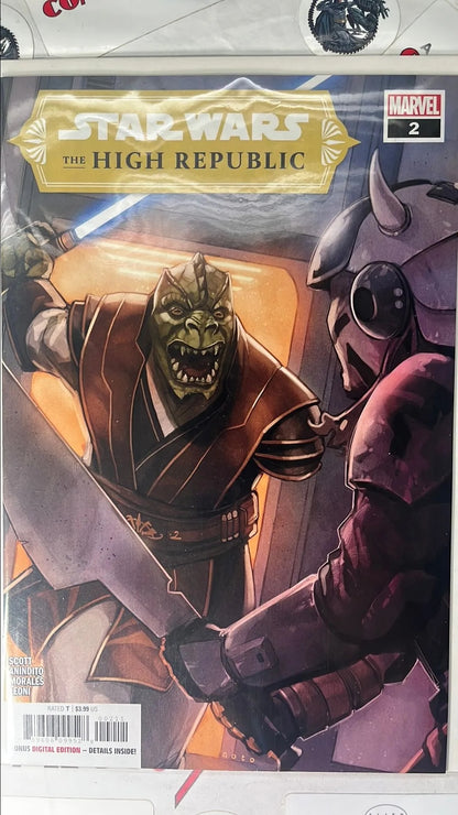High Republic (#2 Marvel 2021 Phil Noto Cover 1st cameo app. Vernestra Rwoh, 1st app. Nihil, 1st cameo team app. Drengir, 1st app. Ceret & Terec NM