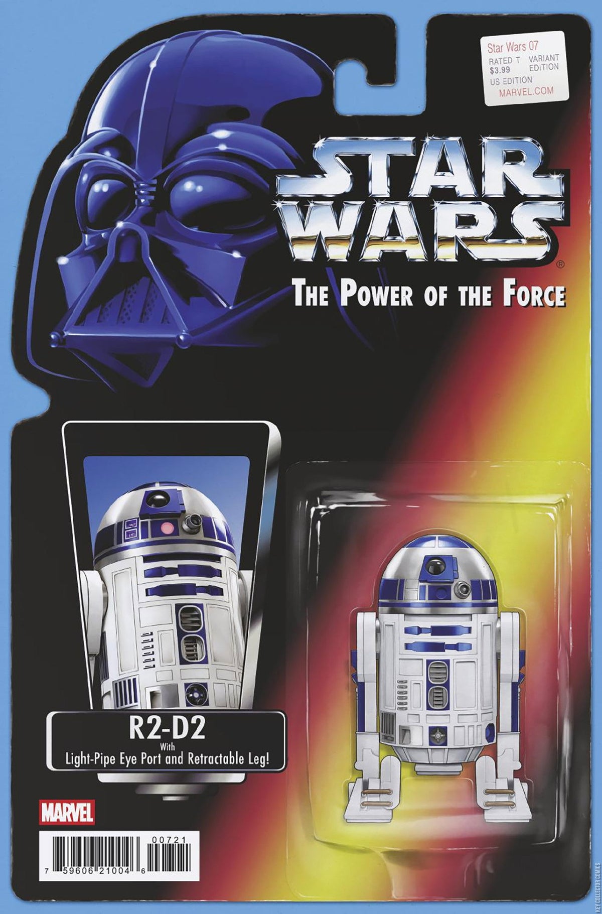 Star Wars (Power of the Force Action Figure Variant #7 R2-D2 NM)